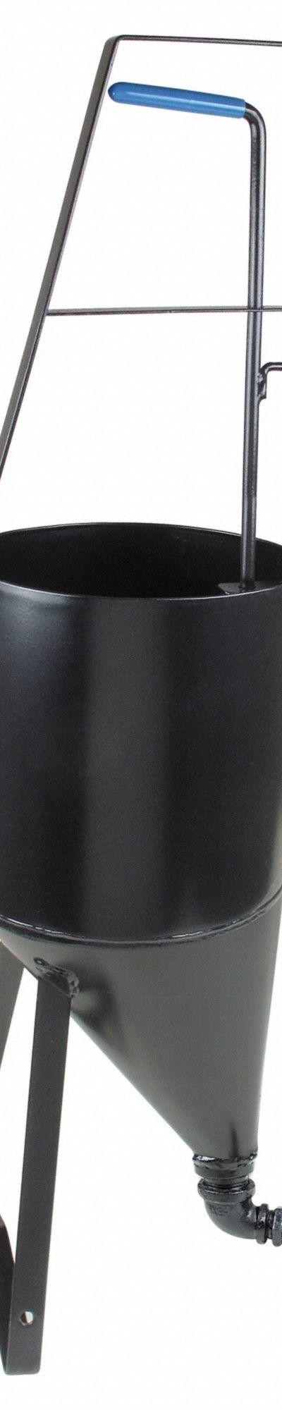 KRAFT TOOL Asphalt Pour Pot: Steel, 2 1/2 gal Capacity - Asphalt Pour Pots