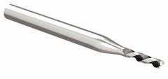 WIDIA HANITA Corner Radius End Mill: Carbide, 2 Flute, 8 mm Mill Dia, 20 mm LOC, 0.5 mm Rad (MPN 2A09M08004RET UNCOATED)