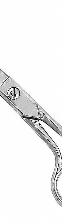 CLAUSS Scissors: Ambidextrous, 6 in Overall Lg, Straight, Steel, Pointed, Silver (MPN 12330). Key specifications — attr308500: Steel; attr308502: Silver; attr308505: Ambidextrous; attr308522: Embroidery; attr324896: CLAUSS.