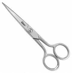 CLAUSS Scissors: Ambidextrous, 6 in Overall Lg, Straight, Steel, Pointed, Silver (MPN 12330). Key specifications — attr308500: Steel; attr308502: Silver; attr308505: Ambidextrous; attr308522: Embroidery; attr324896: CLAUSS.