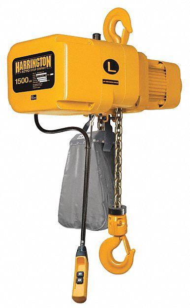 HARRINGTON Electric Chain Hoist: H4 - Extended-Use Electric Hoists