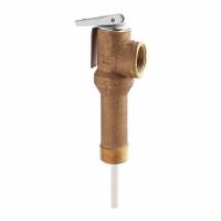 WATTS Temperature and Pressure Relief Valve: Section IV ASME Section, MNPT x FNPT, Brass (MPN 3/4 LF LLL100XL-2). Key specifications — Brand: WATTS; Body Material: Brass.