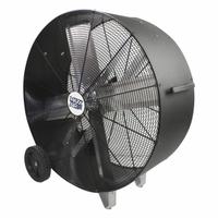 MAXX AIR Cooling Fan: 36 in Blade Dia, 120V AC, Mobile, 1/2 hp, Direct Drive, Polyethylene (MPN BF36DDPEBLK). Key specifications — Mobility: Mobile; Voltage: 120V AC; Brand: MAXX AIR.