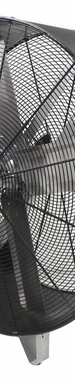 MAXX AIR Cooling Fan: 36 in Blade Dia, 120V AC, Mobile, 1/2 hp, Direct Drive, Polyethylene (MPN BF36DDPEBLK). Key specifications — Mobility: Mobile; Voltage: 120V AC; Brand: MAXX AIR.