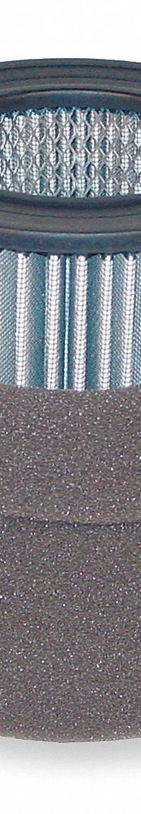 SOLBERG Filter Element: Polyester, 9.38 in Overall Ht, 4 3/4 in Inside Dia, 7 7/8 in Outside Dia (MPN 235P). Key specifications — attr59866: 235P; attr59869: SOLBERG; attr59875: 235P.