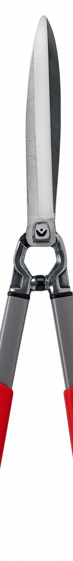 CORONA ClassicCUT Hedge Shears: 10 in Blade Lg, 25 1/2 in Overall Lg, 5/8 in, Steel, Steel (MPN HS15150CCH). Key specifications — Cutting Capacity: 5/8 in; Blade Material: Steel; Handle Material: Steel; Includes Cushioned Grip: Yes; Brand: CORONA.