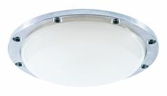 LED Surface Mount Fixture: 4,790 lm, 4000K, 42 W, 120/277V AC, Steel, 1 ft Lg, 12 1/4 in Wd (MPN 042VR40CLYVLSSUR0000001). Key specifications — Voltage: 120/277V AC; NEMA Enclosure Rating: 1; Housing Material: Steel; Color Temperature: 4000K; Brand: SHAT-R-SHIELD; Emergency Battery Backup: No.