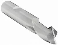 CLEVELAND Square End Mill: Cobalt, 2 Flute, 5/16" Mill Dia, 9/16" LOC, 2-1/2" OAL (MPN C42609)