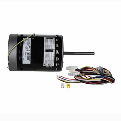 PACKARD Evaporative Cooler Motor: 48 Frame Size, Belly Band, ECM, Open, 1 hp, 115/230V AC - EC Max Series EC Motors