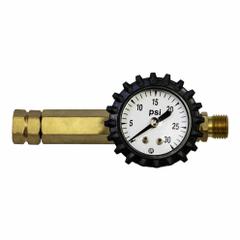 UNIWELD Propane Pressure Flow Indicator: 9/16"-18 M LH Inlet, 9/16"-18 F Outlet (MPN TFL163). Key specifications — Compatible Gas Type: Propane; Manufacturer Part Number: TFL163; Brand: UNIWELD; Inlet Connection: 9/16"-18 M LH; Outlet Connection: 9/16"-18 F.