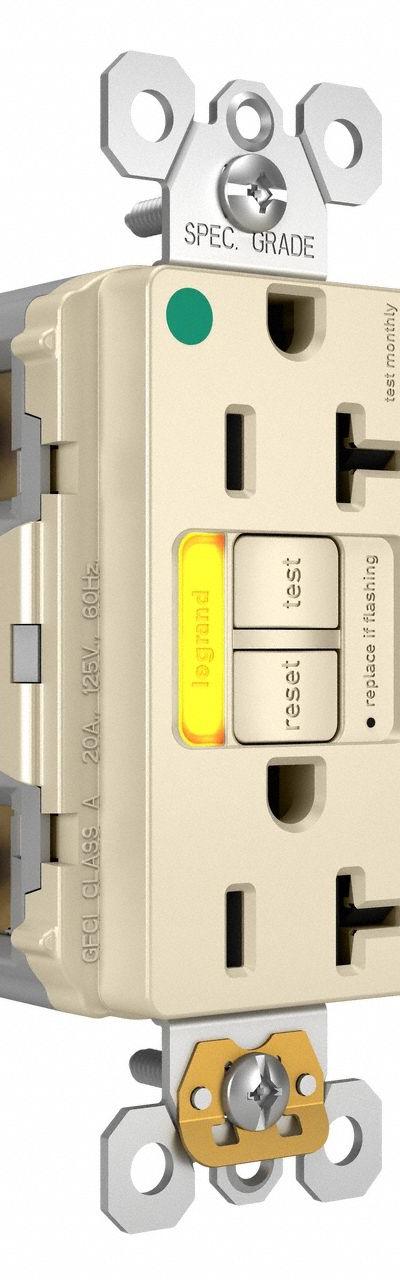 LEGRAND GFCI: Hospital Grade - General Purpose Receptacles