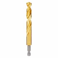 MILWAUKEE Hex Shank Drill Bit: 29/64", 135° Split Point, TiN-Coated HSS, Impact Rated (MPN 48-89-4626). Key specifications — attr1234973: Impact Rated; attr1234966: MILWAUKEE; attr1234978: 0.4531.