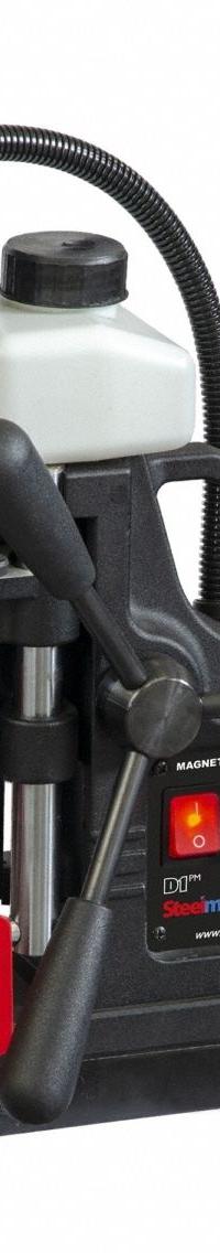 STEELMAX Drill Press: 350 RPM – 350 RPM, Permanent Magnet, 2 3/4 in Drill Travel, 115V AC (MPN SM-D1-PM). Key specifications — attr1253957: Permanent; attr1253912: STEELMAX.