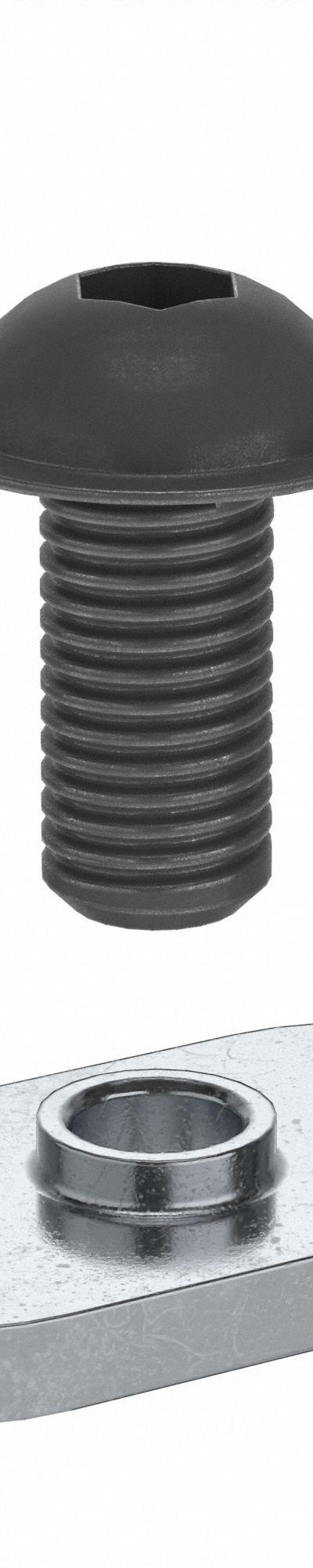 80/20 Bolt Assembly: M6 Size - Slide-In T-Nuts