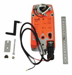 Actuator: Dampers, On/Off, Spring Return, 180 in-lb, 24V AC/DC, Hardwired, NEMA 2 / IP54 (MPN AFB24). Key specifications — Manufacturer Part Number: AFB24; Shaft Rotation: CW/CCW; Stroke Degree: 95°; Power Rating: 5W; Input Voltage: 24V AC/DC; Brand: BELIMO; For Use With Building Automation Systems: Building Automation System Compatible; Electrical Connection Type: Hardwired.