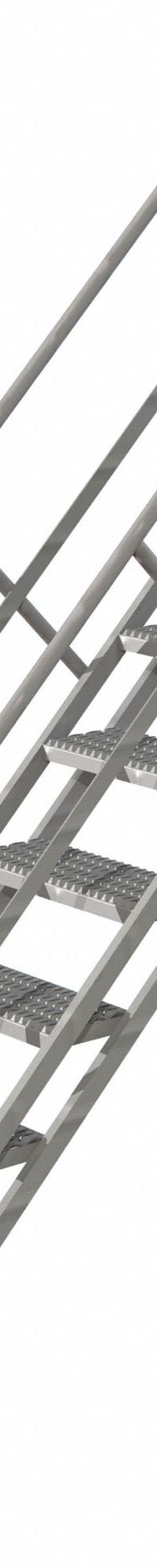 TRI-ARC Portable Stairs: 10.3 ft Overall Ht, Steel, 450 lb Load Capacity, Perforated, 9 Steps (MPN WISS109242). Key specifications — attr1050559: Gray; attr1050557: TRI-ARC.