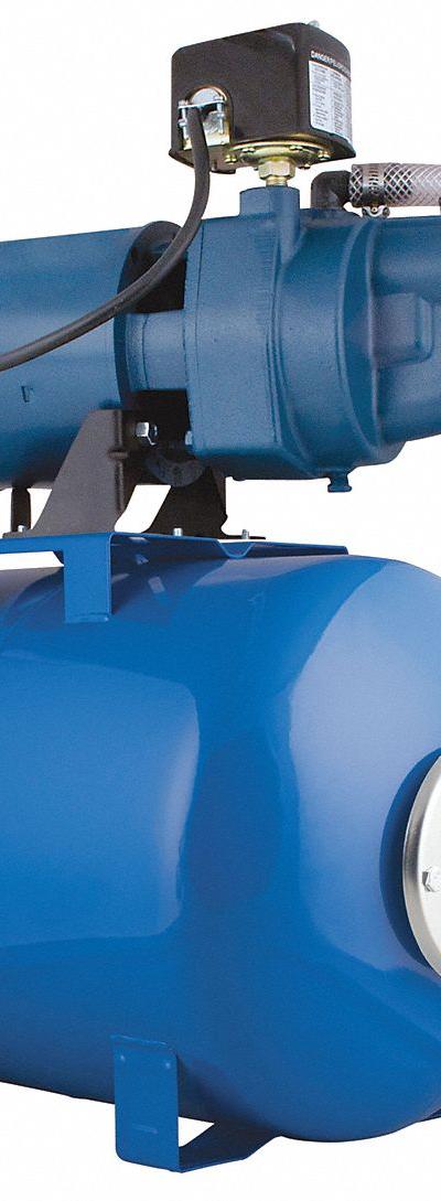 FLINT & WALLING Shallow Well Jet Pump System: 1/2 hp HP - Shallow-Well Jet Pump Systems