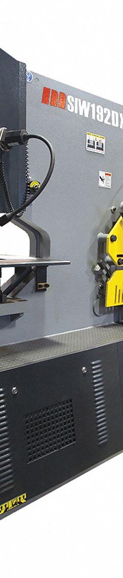 MARVEL Ironworker: 230V AC /Three-Phase, 5 Stations, 192 Tonf Hydraulic Force, 42 A Current (MPN MSIW192DX). Key specifications — attr69797: Punch; attr66073: MSIW192DX; attr66076: MARVEL.