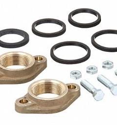 ARMSTRONG Flange Kits: 1 1/2 in, 816009-211K, 1 1/2 in FNPT, Flange, 2 Flanges Included. Key specifications — Includes: Flanges; Manufacturer Part Number: 816009-211K; Compatible with Manufacturer Model Number: E7.2HT; Body Material: Cast Iron; Gasket Material: EPDM.