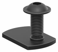 Bolt Assembly: 5/16" -18 Size, 1/2 in Thread Lg, Flanged Button Head Socket Cap, 15 Series, 15 PK (MPN 3319-15). Key specifications — Fastener Type: T-Nut; Fastener Head Type: Flanged Button Head Socket Cap; Material: Steel; Finish: Black Zinc-Plated; T-Slot Fastener Type: Bolt Assembly; Threaded Hole Location: Single Offset; Compatible Series: 80/20 15 Series; System of Measurement: Inch.
