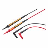 FLUKE Test Leads: CAT II 1000V/CAT III 1000V/CAT IV 600V, Std Probe, Shrouded Banana Plug, 5 ft Lg (MPN TL175-HV). Key specifications — Brand: FLUKE.
