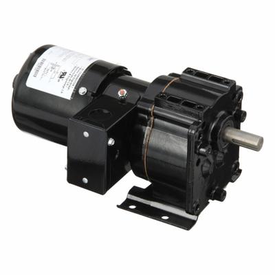 Dayton Gearmotor: Parallel, Single Output Shaft, Split-Phase, TEFC, 100 RPM - Parallel Shaft AC Gearmotors