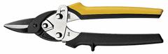 BESSEY Aviation Snip: Straight, 7 1/4 in Overall Lg, 1 1/4 in Cutting Lg, Steel, Plastic, Plastic (MPN D15S-BE). Key specifications — attr308531: Plastic; attr308530: Steel; attr308532: Plastic; attr308533: Yes; attr308535: Cardboard; attr308541: 18 ga; attr308546: Straight; attr324897: BESSEY.