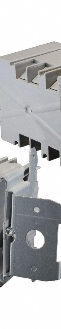 CANTEX Electrical Box: PVC, Nonmetallic Material & Nominal Size, 2 Gangs, 3 in Box Dp, 4 in Box Wd (MPN EZ34DBZ-ADJ). Key specifications — Brand: CANTEX; Bracket Style: Without Bracket; Clamp Style: Without Clamps.