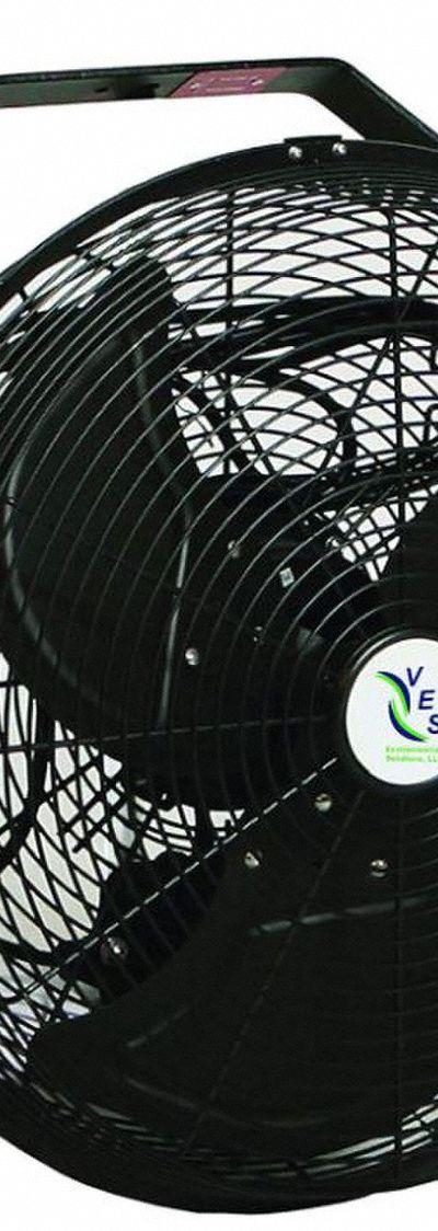 VES-ARTEX Mounted Fan: 18 in Blade Dia - Standard Industrial Wall-Mount Fans