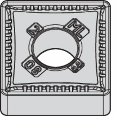 WIDIA Square Turning Insert: SNMG432ML - Square (S) Indexable Turning Inserts