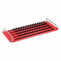WESTWARD Socket Tray: Red, 20 in Overall Wd, 71 Posts/Slots, Steel (MPN 5WXR3). Key specifications — attr1125348: Steel; attr1125346: WESTWARD; attr1125347: Red.
