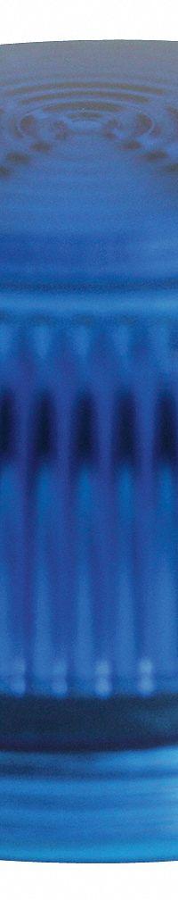 EATON Pilot Light Lens: 30 mm Panel Mounting Hole Dia, Blue, Fresnel, Incandescent/LED, 10250T (MPN 10250TC4N). Key specifications — Brand: EATON; Compatible with Series: 10250T; Lens Material: Plastic.