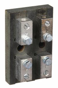 MERSEN Fuse Block: Open Block Design, 2 Pole, 300 V AC, Box Lug, Non-Indicating (MPN 31002T). Key specifications — Brand: MERSEN.