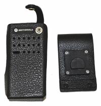 MOTOROLA Case with Swivel Belt Loop: Fits Motorola, Black, Hard Leather, Belt Loop/Cases, Leather (MPN PMLN5866A). Key specifications — Material: Hard Leather; Compatible Radio Brand: Motorola; Manufacturer Part Number: PMLN5866A; Compatible Radio Series: XPR 3000; Product Type: Case with Swivel Belt Loop; Color: Black; Brand: MOTOROLA; Compatible Radio Manufacturer Model Number: XPR 3500 with Limited Keypad.