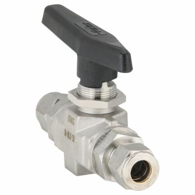 Parker Manual Two-Way Ball Valve: 1/2 in, 316 Stainless Steel, Straight, Sweat x Sweat - Straight-Body Stainless Steel Ball Valves