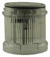 EATON Tower Light Module: Steady, 24V AC/24V DC, White, 73 mm Overall Dia, 3 in Overall Ht, SL4 (MPN SL7-L24-W). Key specifications — Brand: EATON; Compatible with Series: SL4; Lens Color: White; Operating Voltage: 24V AC; Manufacturer Part Number: SL7-L24-W.