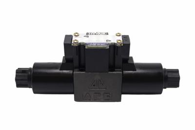 CHIEF Hydraulic Directional Valve: 12 gpm Max Flow Rate, D03 NFPA Size, Three Positions - Solenoid-Operated Directional Control Valves