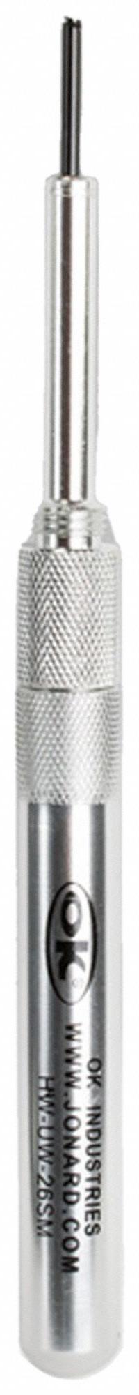 OK INDUSTRIES Manual Wrap/Unwrap Tool: 7 in Tool Lg, 0.75 in Wrapping Terminal Hole Dp, Insulated (MPN HW-UW-26SM). Key specifications — attr542231: Yes; attr510700: OK INDUSTRIES.