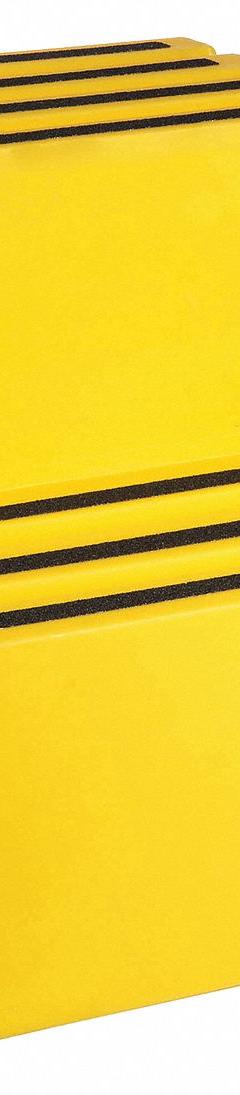 DPI Step Stool: 2 Steps, 1.6 ft Overall Ht, 500 lb Load Cap, Plastic, 1.6 ft Standing Ht (MPN ST217-14). Key specifications — Brand: DPI; Color: Yellow.