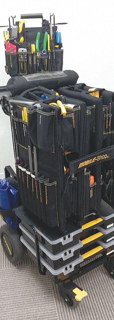 MOBILE SHOP Tool Cart - Tool-Equipped Heavy-Duty Modular Utility Carts