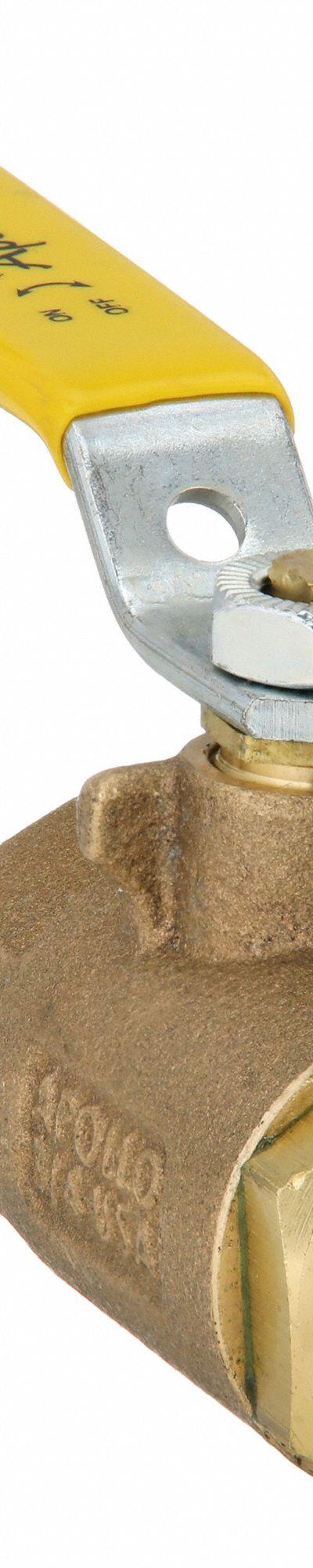 APOLLO Manual Two-Way Ball Valve: 3/4 in - Bronze Ball Valves with Drain