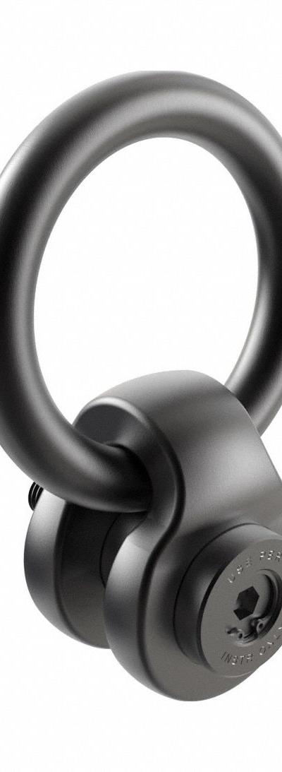 JERGENS Hoist Ring: Pivot/Swivel - Side-Pull Pivot & Rotate Hoist Rings