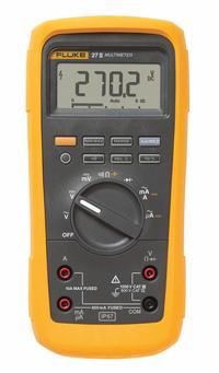 FLUKE Digital Multimeter: Avg, CAT III 1000V/CAT IV 600V, 1,000 V Max AC Volt Measurement, IP67 (MPN FLUKE-27II/CWG). Key specifications — Instrument Counts: 6,000; Brand: FLUKE; Calibration Certificate Included: Included.