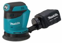 MAKITA Cordless Sander: 18V LXT, Bare Tool, 5 in Dia, Random Orbital, Hook and Loop, 1/8 in Orbit (MPN XOB01Z). Key specifications — attr658803: Bare Tool; attr658828: Disc Sander; attr658800: MAKITA; attr868314: 18 V.