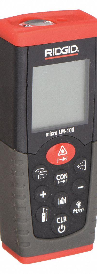 RIDGID Laser Distance Meter: Area Measurement/Indirect - Indoor-Outdoor Laser Distance Meters