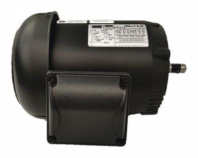 Dayton General Purpose Motor: C-Face/Rigid Base Mount, Totally Enclosed Fan Cooled - C-Face with Rigid Base 3-Phase General Purpose AC Motors