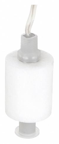 MADISON Alternator Closed Liquid Level Switch: Selectable, SPST, Polypropylene (MPN M8800). Key specifications — attr211334: MADISON; attr1023755: Lead Wires; attr1023760: Vertical; attr1027626: 0.96.