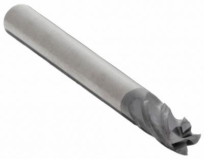 APPROVED VENDOR Square End Mill: Carbide, AlTiN Coated, 4 Flute, 11/64" Mill Dia, 5/16" LOC - General Purpose Carbide Square End Mills