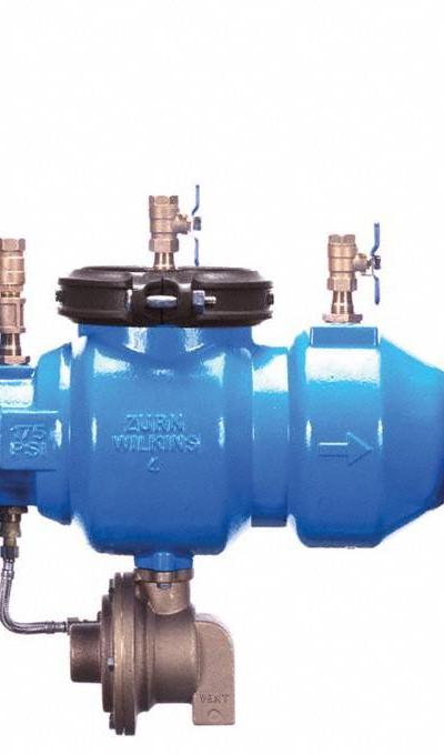 WILKINS Double Check Backflow Preventer: 375 - Zurn RPZ Backflow Preventers