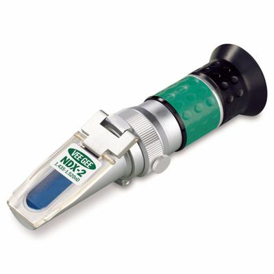 VEE GEE Refractometer: Refractive Index, +/-0.01% Accuracy, Manual, Analog - Analog Handheld Refractometers
